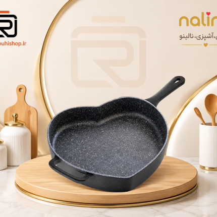 تابه چدن طرح قلب نالینو  مدل Amante plus