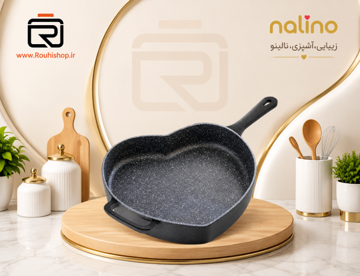 تابه چدن طرح قلب نالینو  مدل Amante plus