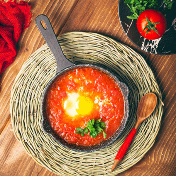 تابه چدن تکدسته نالینو سایز 20