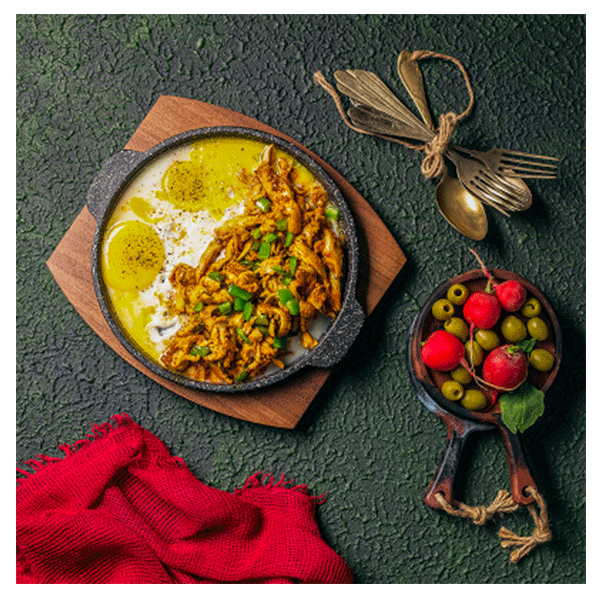 تابه گریل  نالینو سایز 20 چدن Fahita (با زیره چوبی)