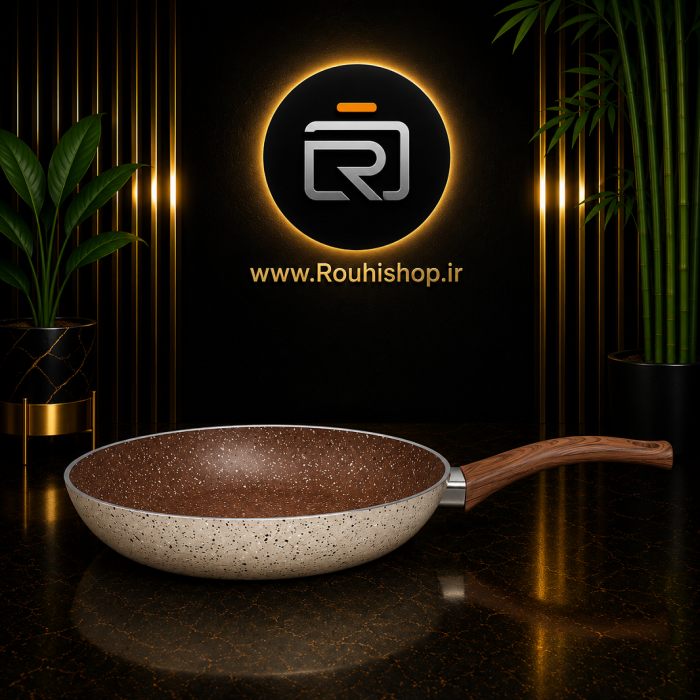 تابه یکدسته 26 چدن گرانیتی اویز کرم