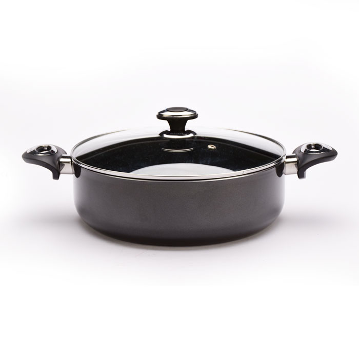 ماهیتابه دیواره بلند 28 زرساب مدل گرانیتا