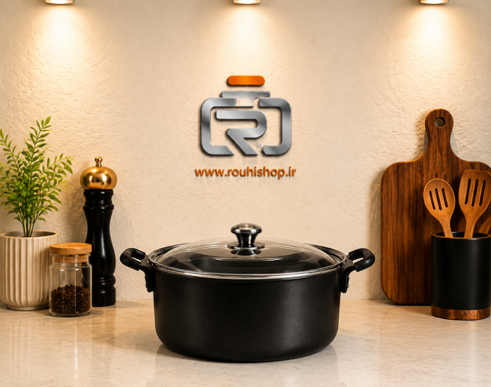 قابلمه سایز 35 زرساب مدل گرانیتا