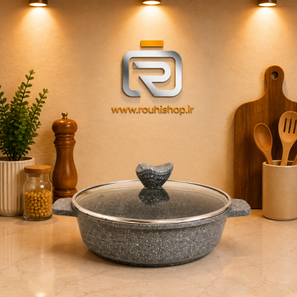 تابه دو دسته 36 گرانیت پیلو Pilau