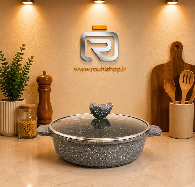 تابه دو دسته 36 گرانیت پیلو Pilau
