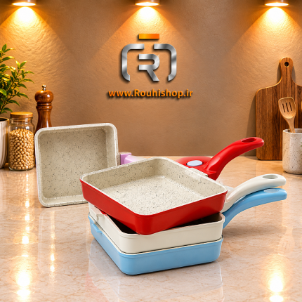 تابه مربع سایز 14 عروس مدل آوین