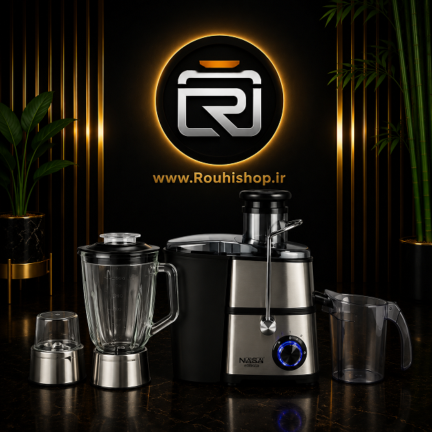 آبمیوه‌گیر سه کاره ناسا الکتریک مدل NS-941