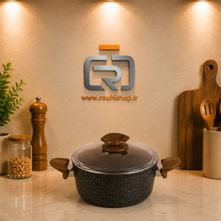 قابلمه سایز  16 گرانیتی اویز مدل سوئینگ