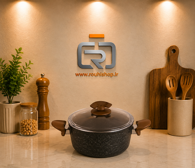 قابلمه سایز  16 گرانیتی اویز مدل سوئینگ