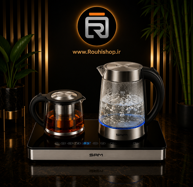 چای ساز کنار هم سام مدل 217