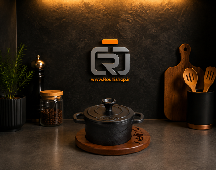 قابلمه چدن نالینو سایز 12 مدل Feleti
