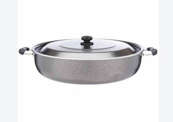 تابه دو دسته سایز 38 گرانیتی عروس مدل سربی